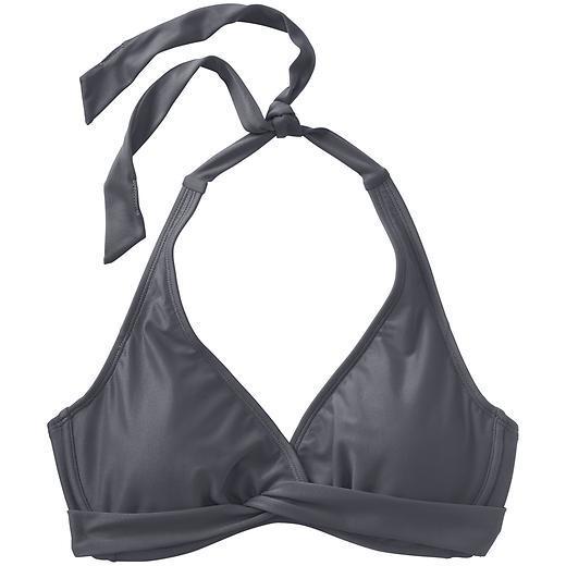 Athleta Tara Halter Bikini - Asphalt