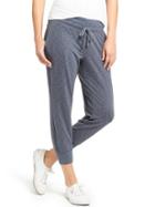 Athleta Womens Techie Terry Capri Size M Tall - Charcoal Grey Heather