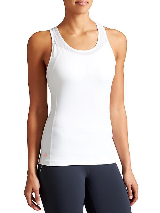 Athleta Womens Chase Tank Size L Tall - Bright White