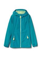 Athleta Womens Rain Day Jacket Size L/12 - Mosaic Blue