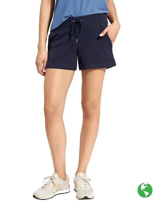 Athleta Womens Midtown Short Size S - Navy