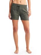 Athleta Womens Linen Short Size 0 - Jasper Green