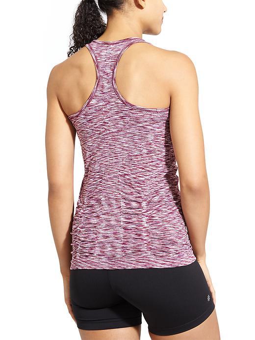 Athleta Womens Fastest Track Tank Space Dye Size L - California Plum Spacedye