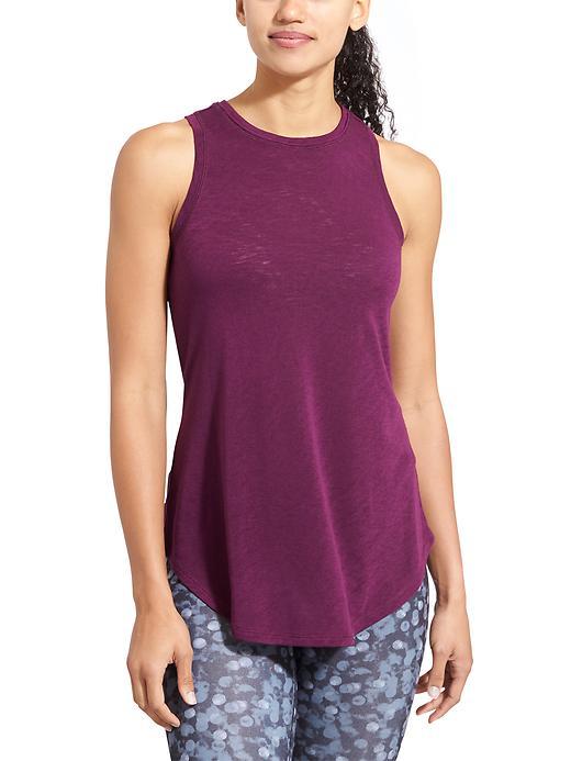 Athleta Womens Breezy Tank Size L - Potent Purple