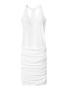 Athleta Womens Tee Racerback Dress Size L - Bright White