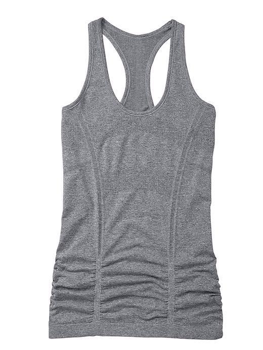 Athleta Womens Fastest Track Tank Size L - Flint Grey Heather