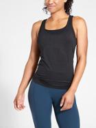 Athleta Womens Fully Focused Support Top Size M - Black