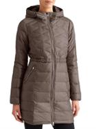 Athleta Womens Chill Down Jacket Size M - Foxtail Taupe