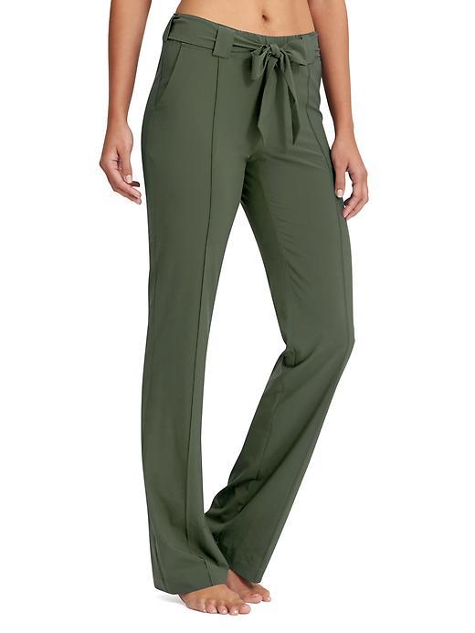Athleta Womens Destination Wide Leg Pant Size 0 - Jasper Green