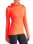 Athleta Womens Plush Tech Hoodie 3.0 Size L Tall - Ember Orange