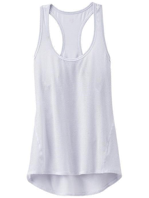 Athleta Womens Shimmer Chi Tank Size Xl - White