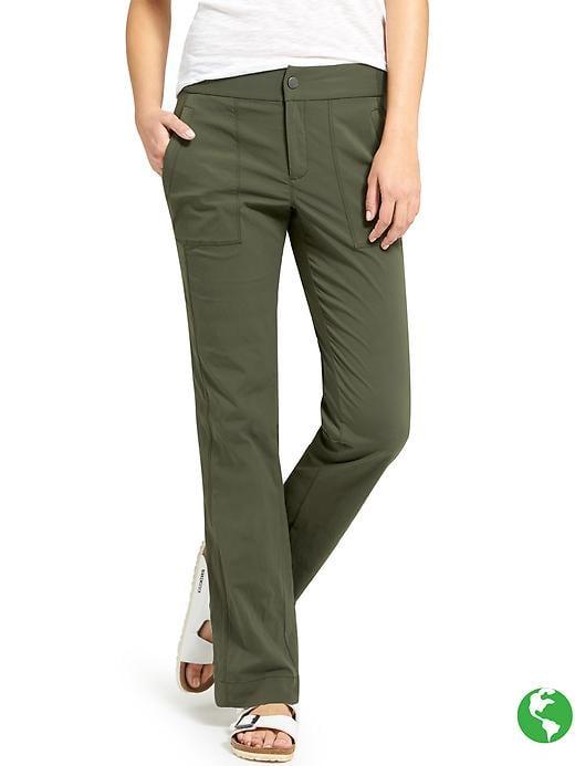 Athleta Womens Trekkie Pant 2.0 Size 14 - Darker Forest Green