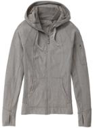 Athleta Womens Lightweight Strength Hoodie Size 2x Plus - Grey Taupe Heather