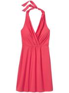 Athleta Womens Go Anywhere Halter Dress Size 2 - Light Coralade