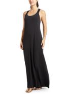 Athleta Womens Hermosa Maxi Dress Size L Tall - Black