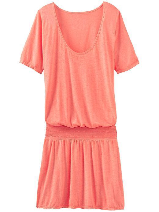 Athleta Womens Captivate Dress Size 1x Plus - Light Coral Sunset