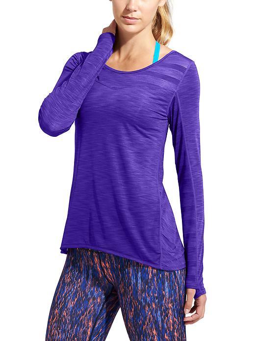 Athleta Womens Kettlebella Top Size L - Vibrant Cobalt