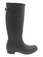 Athleta Womens Original Back Adjustable Rainboot By Hunter Black Size 10