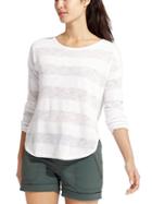 Athleta Womens Sunrise Sweater Size L - Bright White