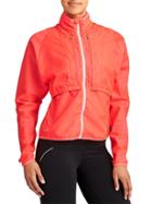 Athleta Womens Energize 2-in-1 Jacket Size L - Ember Orange