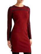 Athleta Womens Boreal Sweater Dress Size L - Chianti Heather