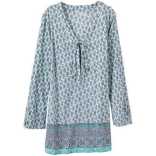 Athleta Kimssa Tunic - Catalina Green Print