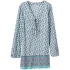 Athleta Kimssa Tunic - Catalina Green Print