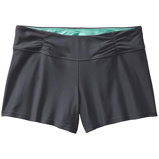 Athleta Shirred Band Short - Asphalt