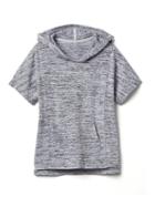 Athleta Kickin' It Poncho Size L/12 - Grey Heather