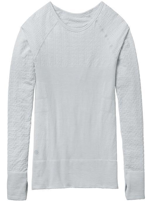 Athleta Power-down Primaloft Pullover Top - Silver Shimmer