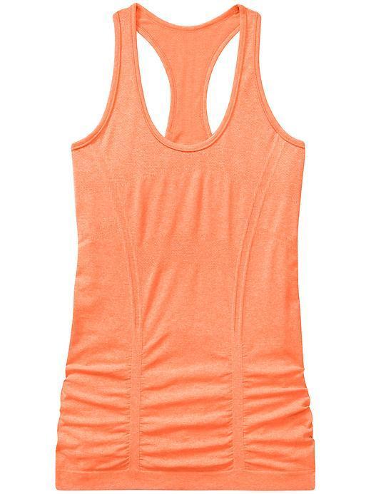 Athleta Fast Track Tank - Cosmic Orange Heather