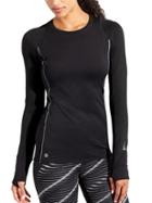 Athleta Womens Heat Zone Top Size L - Black