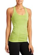 Athleta Womens Fastest Track Tank Size L - Sour Apple Heather