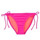 Athleta Solid String Bottom - Brilliant Magenta