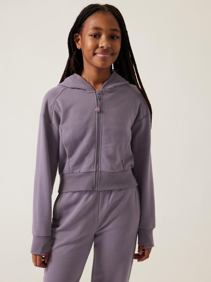 Athleta Girl Retroactive Midi Full Zip