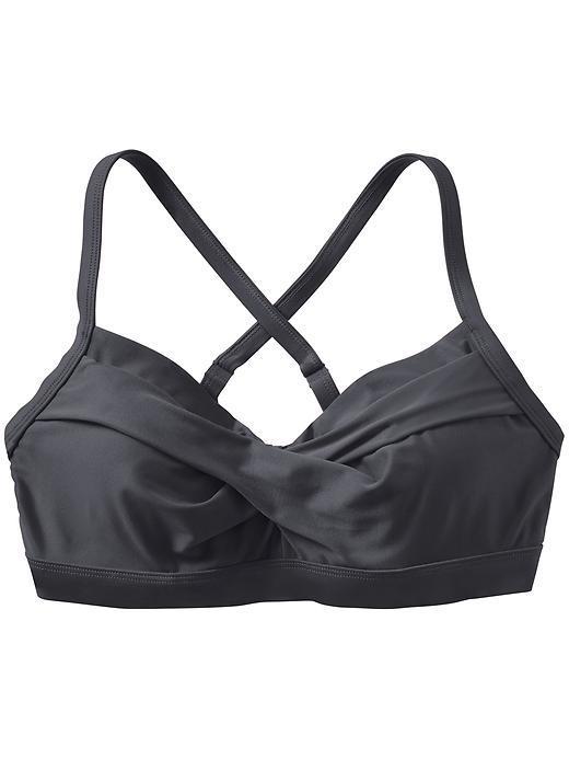 Athleta Womens Twister Bikini Size 40b/c - Asphalt