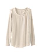 Athleta Womens Pomona Top Size Xl - Sandy White