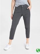 Athleta Womens Trekkie Crop Size 10 - Flint Grey