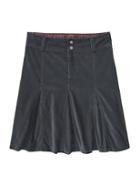Athleta Womens Whenever Cord Skirt Size 8 Petite - Asphalt