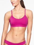 Athleta Womens Summerland Bikini Top Clematis Size 32d/dd