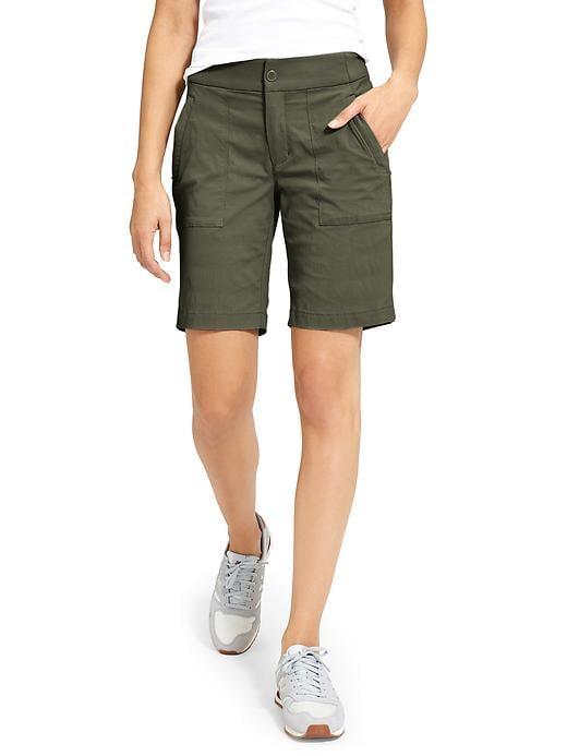 Athleta Womens Trekkie Bermuda 2.0 Size 10 - Darker Forest Green