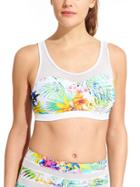 Athleta Womens Paradise Cove Bikini Size 32d/dd - Bright White