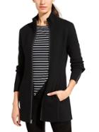 Athleta Womens Chill Chaser Sweater Coat Size L - Black