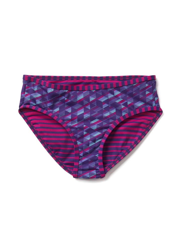 Athleta Girl Reversible Geo Stripe Bikini Bottom