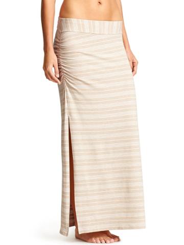 Serafina Stripe Maxi Skirt