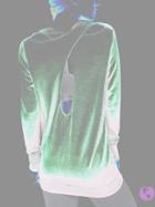 Athleta Womens Coaster Go-to Sweatshirt Size S Petite - Silver Bells