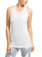 Athleta Womens High Neck Chi Tank Size M Tall - Bright White