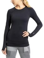 Athleta Womens Finish Fast Top Size L - Black