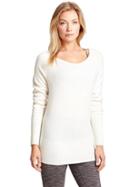 Athleta Womens Cashmere Adi Mudra Sweater Size 1x Plus - Ivory