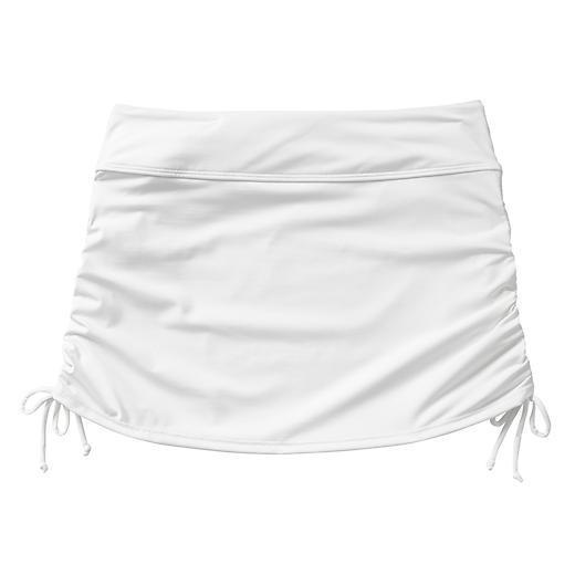 Athleta Scrunch Skirt Solid - White